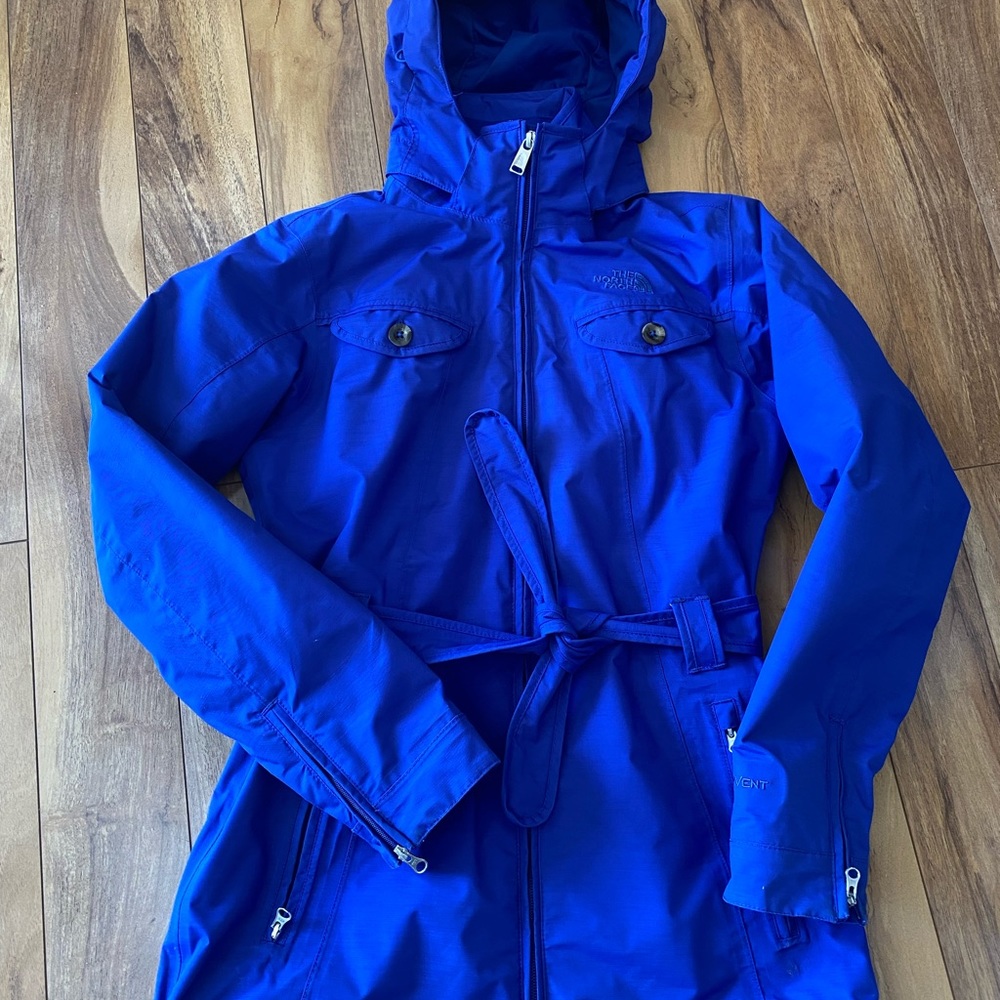 The North Face rain jacket
